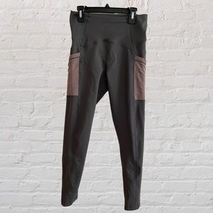 Slate grey buff bunny leggings